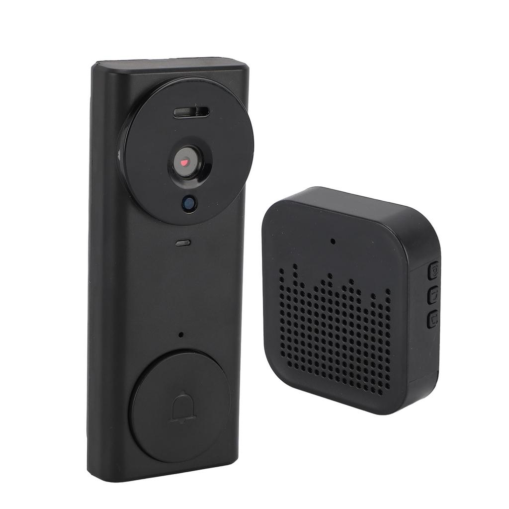 Беспроводной видеодомофон с камерой с длительным временем ожидания, широкоугольный объектив на 130 градусов, интеллектуальный визуальный D