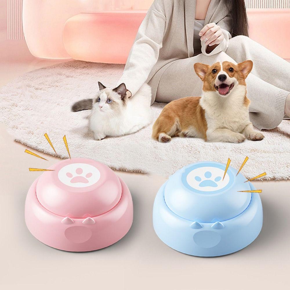 Plastic Dog Talking Buttons Recording Pet Recording Sound Button for Dogs Cats