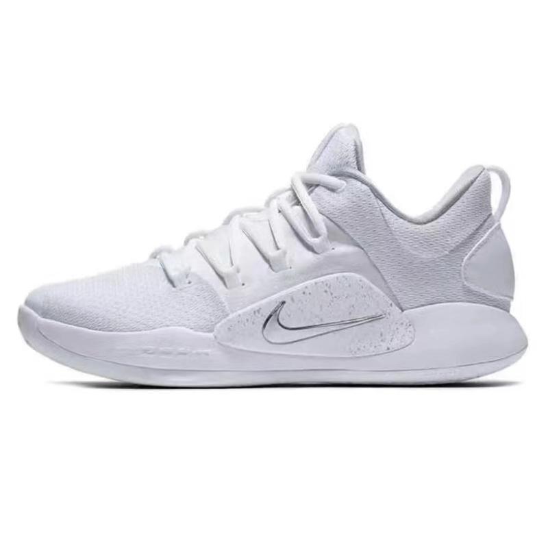 Nike Hyperdunk X Low 10 Текстиль, Кожа Амортизация Нескользящая Устойчивая к истиранию Покрытие Поддержка AR0465-100(Команда4-)