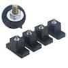 4Pcs Foot Pad Vibration Damping Pad Absorbing Rubber Mount Shock  Balcony