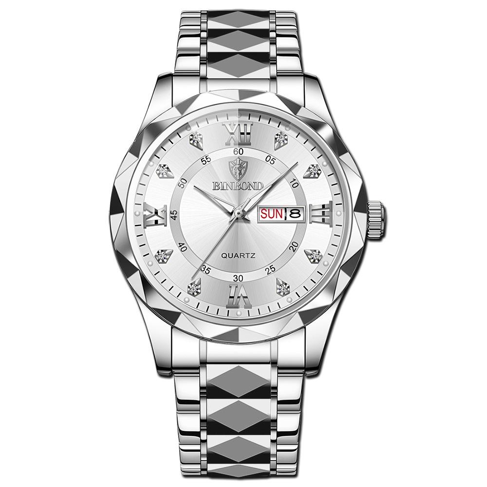 Мужские водонепроницаемые светящиеся наручные часы-будильник для бега