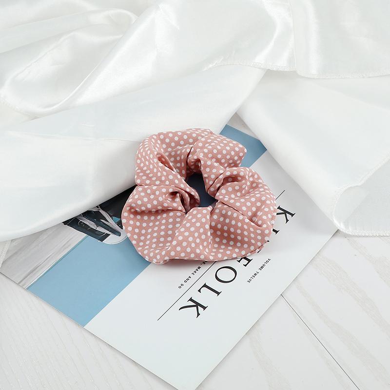 60 Styles Women Girls Satin Scrunchie Candy Color Hair Ties Rope Elastic Fashion Hair Bands Vintage Simple Hair Accessories Gift