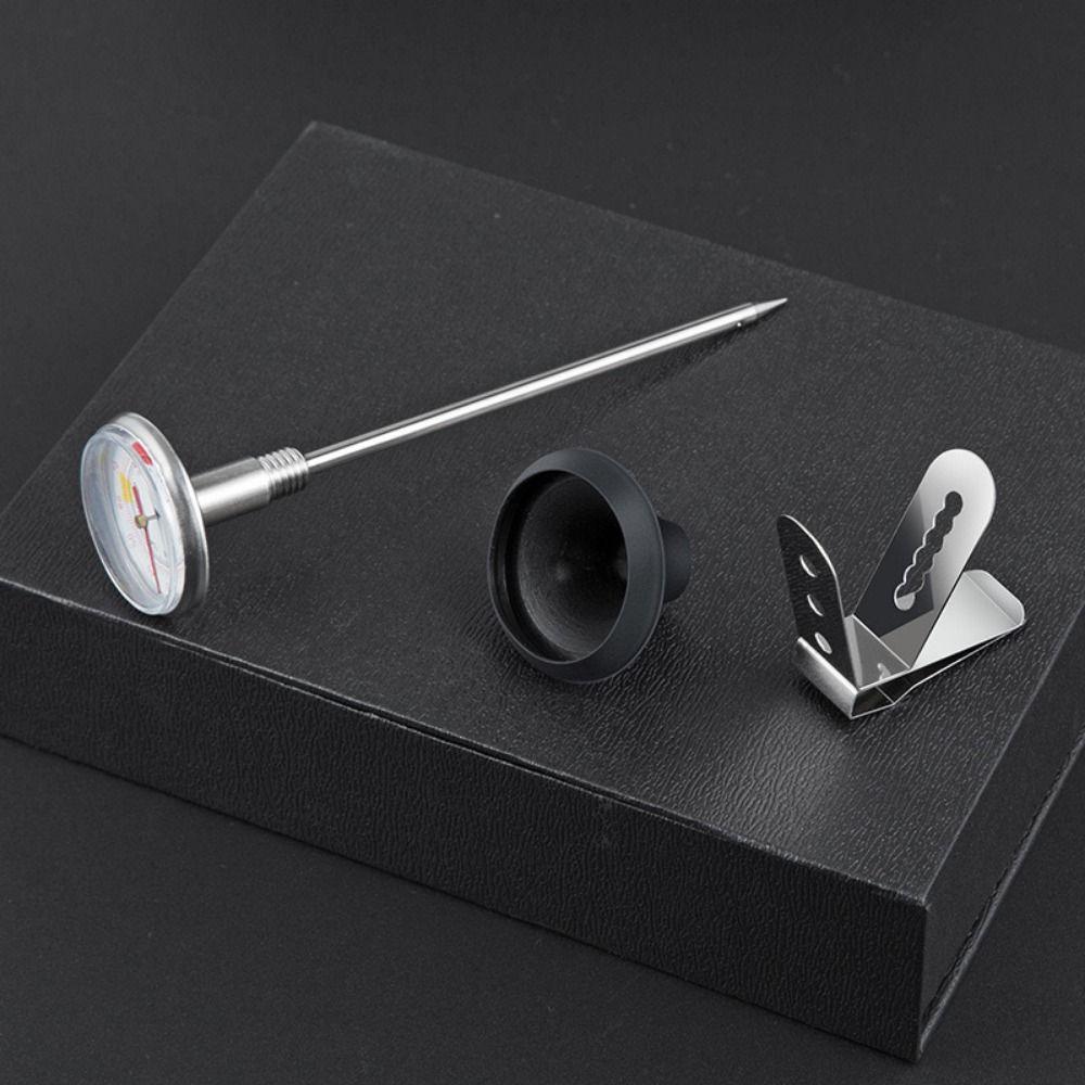 Accurate and Fast Coffee Temperature Meter Clip-on Hand Brewed Temperature Monitor  Chocolate
