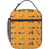 Мультфильм Строительный грузовик Ланч-бокс для детей и мальчиков, термосумка-холодильник, милый ланч-бокс для школы