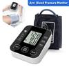 Upper Arm Automatic Blood Pressure Monitor Portable Digital BP Sphygmomanometer Tonometer Tensiometer Heart Rate Pulse Meter for Dual User Health Care