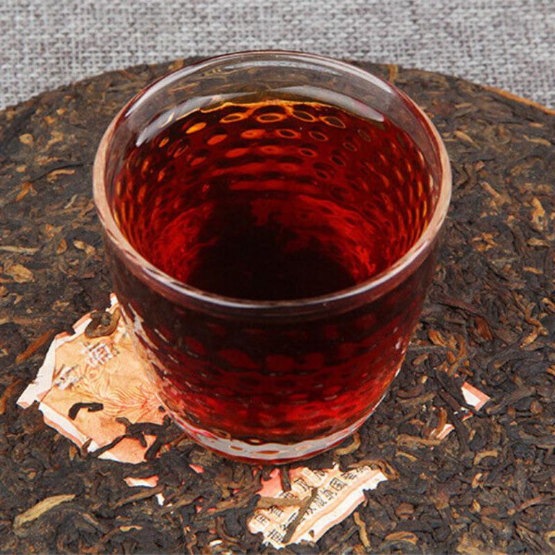 Puwen YUNYA 2006 Пуэр Спелый Пуэр "Фенкс" Фэн Бин Шу Пуэр Чайный торт 400г