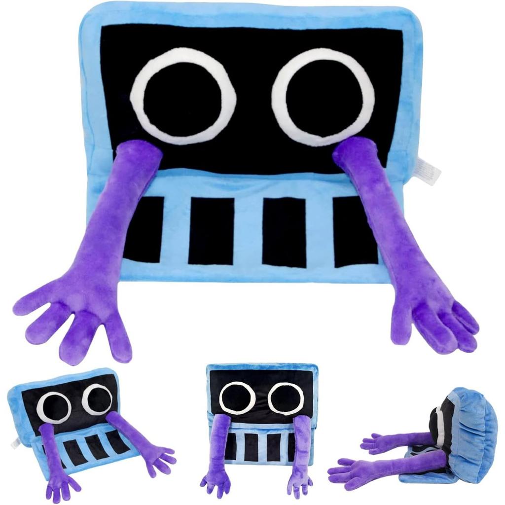 Плюшевая кукла Rainbow Friends, Rainbow Friends Wiki, мягкая кукла из игры ужасов, плюшевая кукла-игрушка Rainbow Friends для мальчиков и девочек и любителей игр