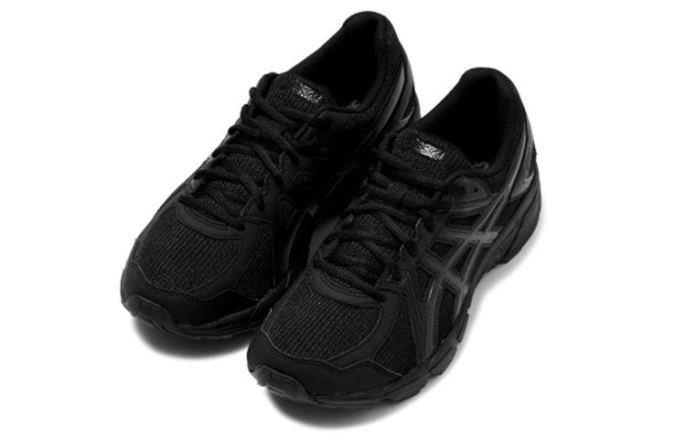 Asics Кроссовки для бега мужские Jog 100 T Ткань Низкие Тройной черный 1021A463-001