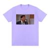 Michael Scott Homage The Office T Shirt Tv Series Oh God Please NO Graphic Short Sleeve T Shirts Cotton Oversized T-shirt