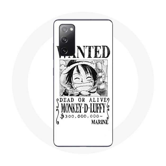 Coque - MANIACASE - Samsung Galaxy S20 FE - Souple - One Piece Manga - Blanche