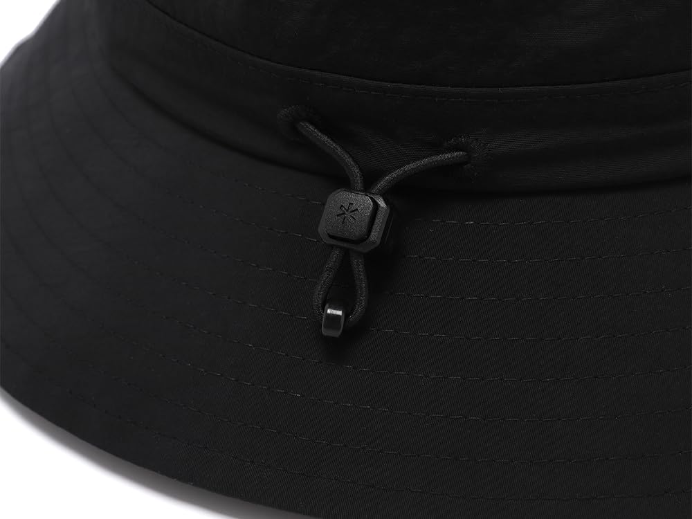 Snow Peak Cample Hat GS-S25ZUCHA18 Headwear Hat for Men and Women, Black, Size M