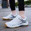 Foreign Trade New Professional Badminton Shoes Men's Large Size Breathable Non-slip Wear-resistant Table Tennis Shoes Tennis Training Shoes Women