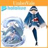 Получите Косплей-костюм Гавр Гура из Hololive Куртка-акула Наряд с хвостом рыбы Ролевая игра