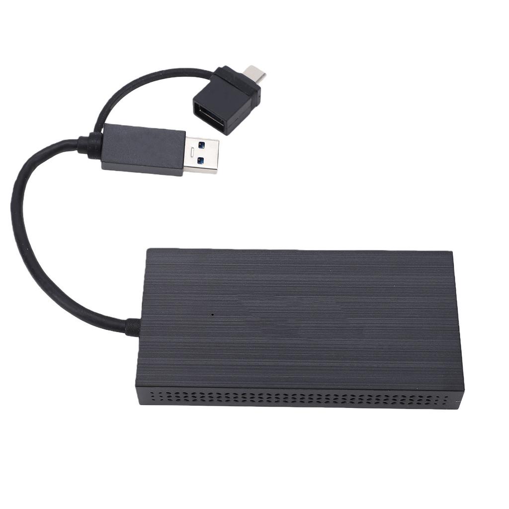 USB 3.0 или USB C на двойной HD-разветвитель 2-в-1 USB-адаптер вывода HD Поддержка 4K 2K Расширенный дисплей для ПК Ноутбука