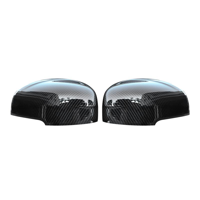 Для Volvo XC60 2018 2019 2020 2021 2022 2023 2024 2025 ABS Chrome Carbon Fibre Car Rehart Case Shell Trim