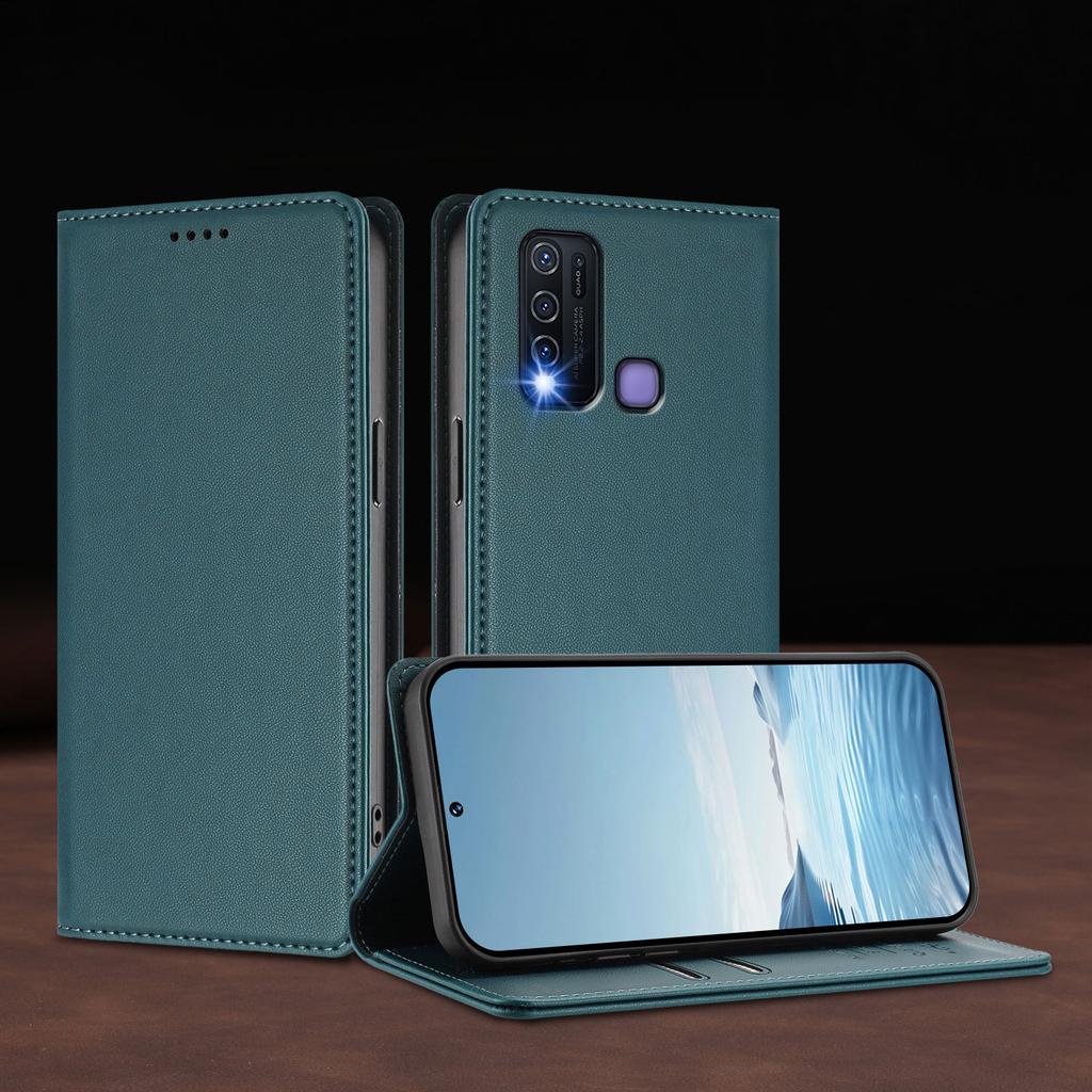 Чехол-книжка для телефона VIVO Y30 Y29s Y29 Y28s Y28 Y27 Y27s Y22s Y22 Y21e Y21t Y21s с держателем для карт Funda Защитный чехол