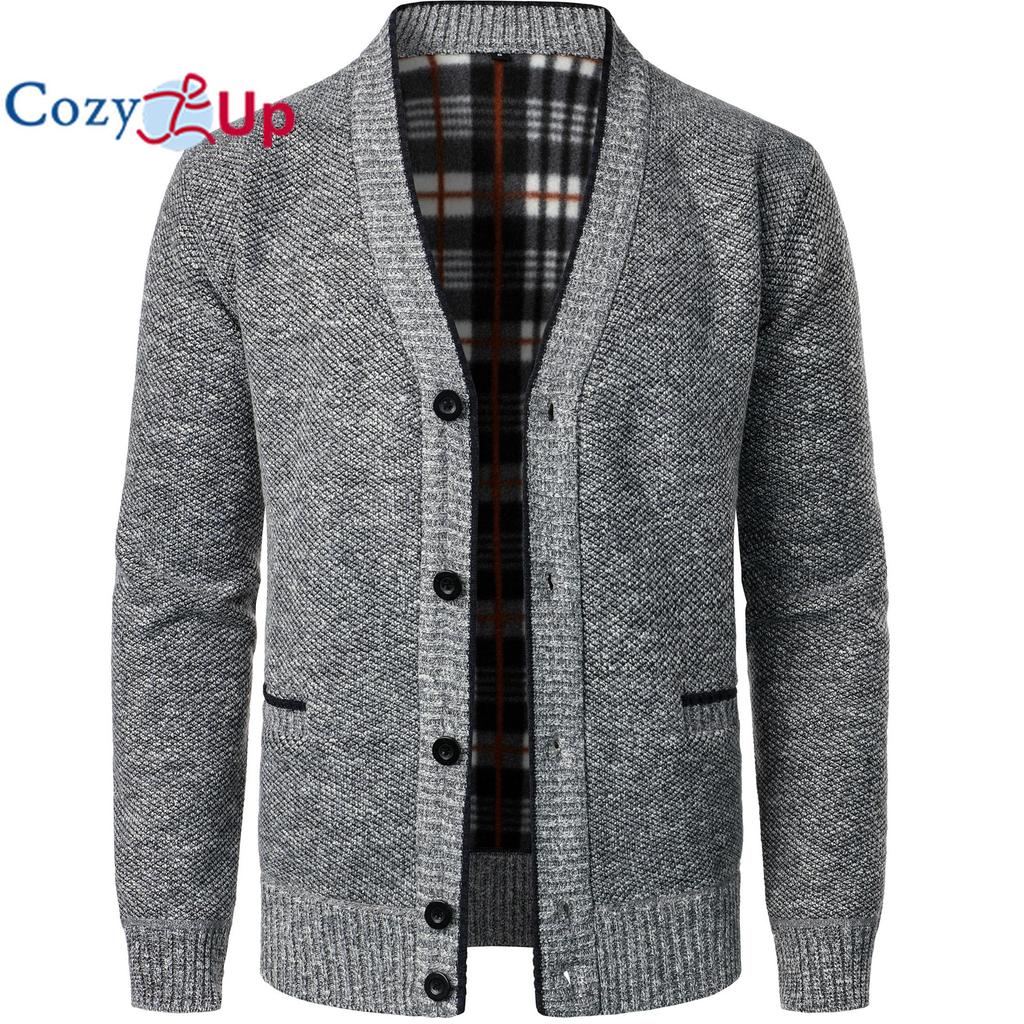 Мужской вязаный свитер с v-образным вырезом больших размеров, кардиган на весну/осень, модное пальто оверсайз с длинными рукавами для мужчин, мужская одежда