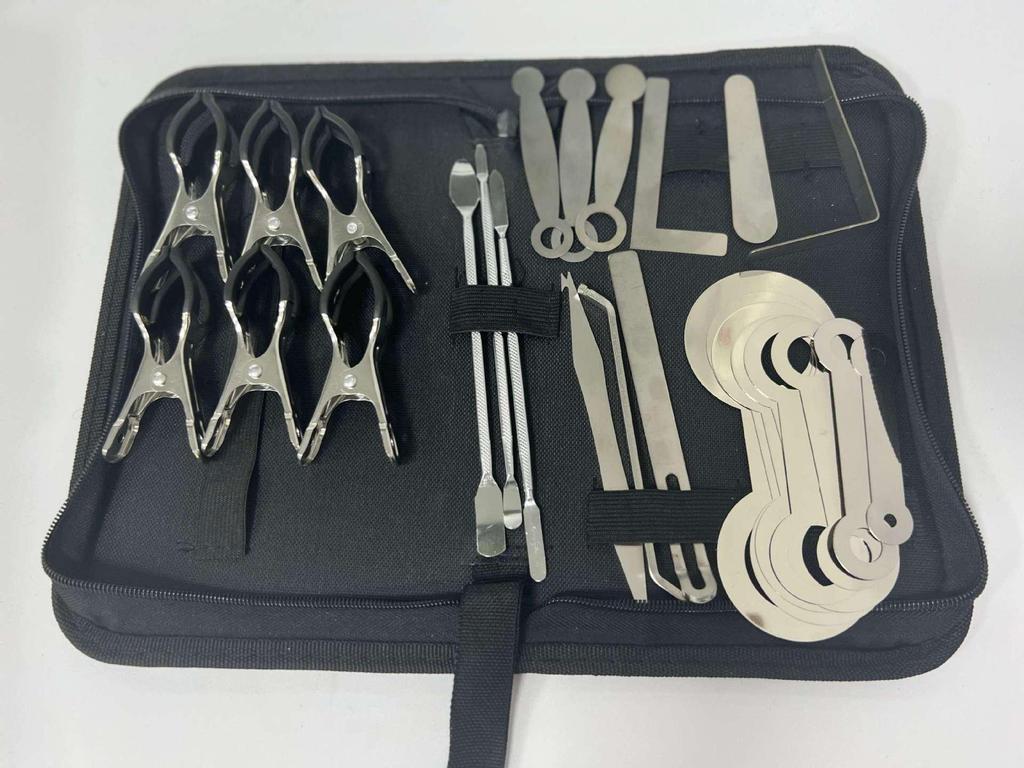 Инструмент для ремонта и выравнивания прокладок саксофона, флейты, кларнета