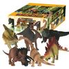 Oz Toy Terra Adventure Dino Six Dinosaur Набор из 6 предметов, рекомендуемая розничная цена, 1 набор, популярные игрушки в Корее