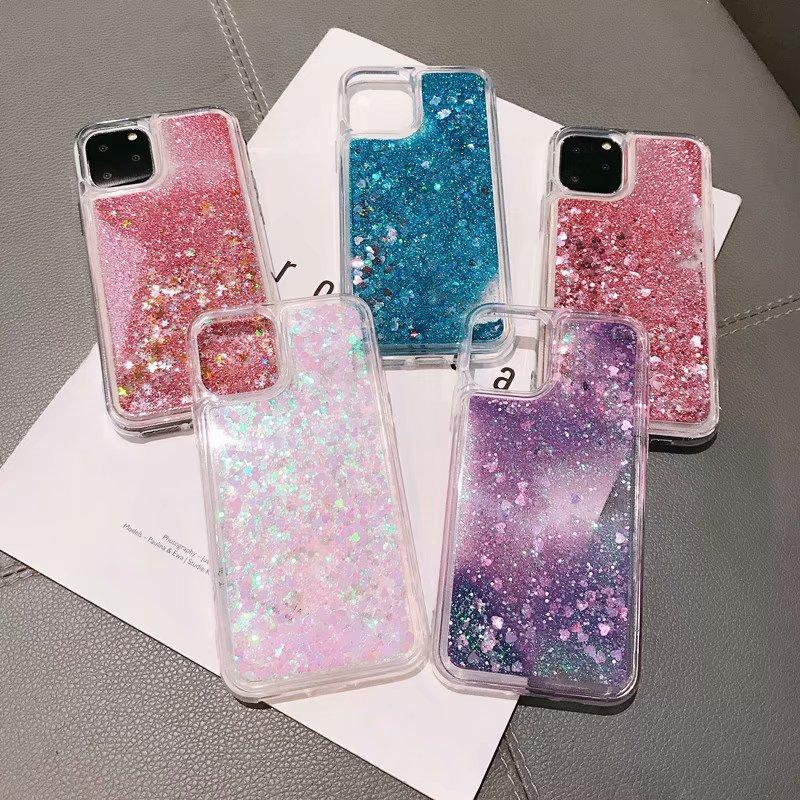Применимо к чехлу для мобильного телефона iPhone 12 Pro Max, чехол с блестками, звездами, сердцем, переливающейся жидкостью, противоударный