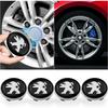 4 шт. 60 мм Колпачки ступицы центра колеса автомобиля Автоаксессуары Для 308 408 508 RCZ 208 3008 2008 206 207 108 406 407 408 206 207 208 306 307