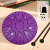 6 Inch Steel Tongue Drum 11 Notes Hand Pan Drum Percussion Instruments Handpan Drum Sound Healing Instruments for Meditation