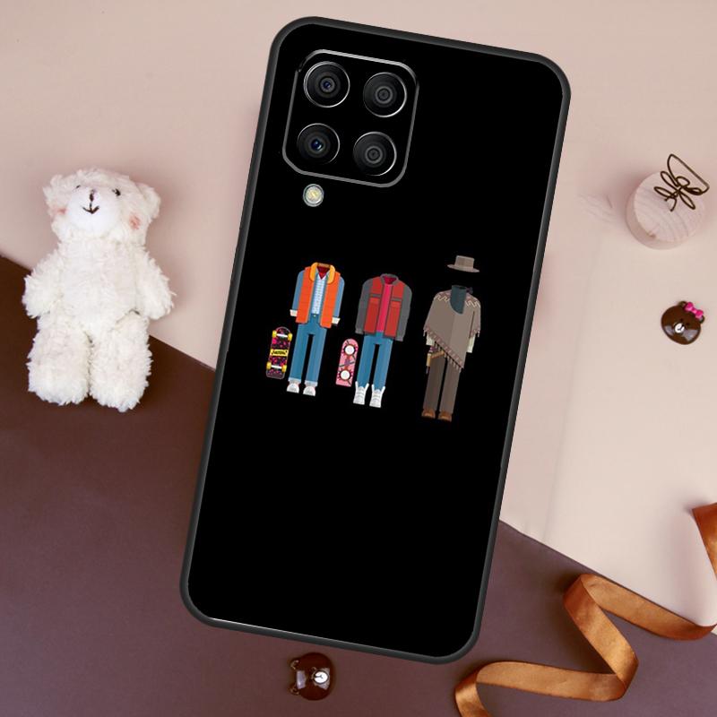 Чехол Назад в будущее для Samsung Galaxy M36 M55 M35 M15 M56 M16 M54 M14 M34 M31 M11 M13 M53 M12 M32 M52 M06
