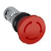 ABB CE4T-10R-11 Red Emergency Stop Button (Non-illuminated)