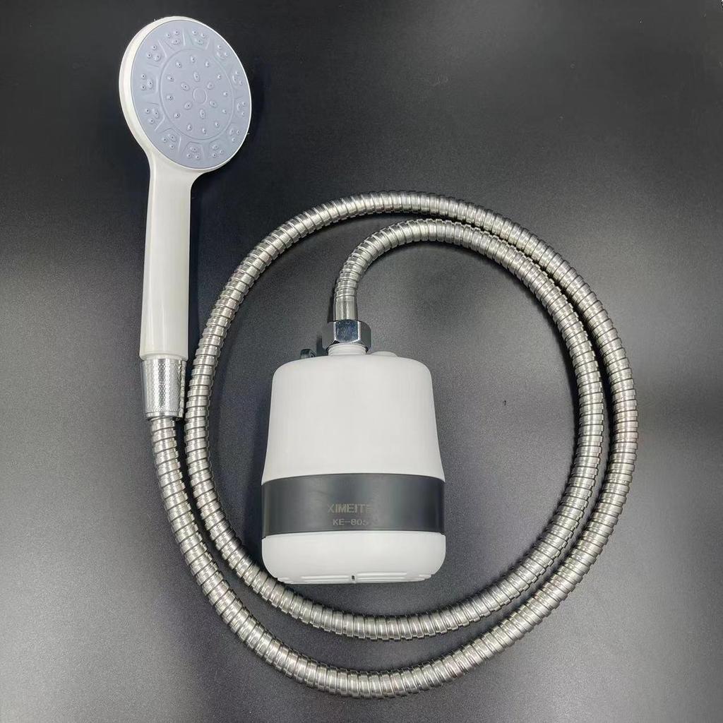 USB Rechargeable Portable Electric Shower Head for Outdoor and Dorm Use