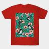 Unisex Fashion TShirt Chickadees In The Wild Rose Pink And Blue Print TShirt Plus Size S-5XL T-Shirt 100%Cotton Tops O Neck Short Sleeve Tees