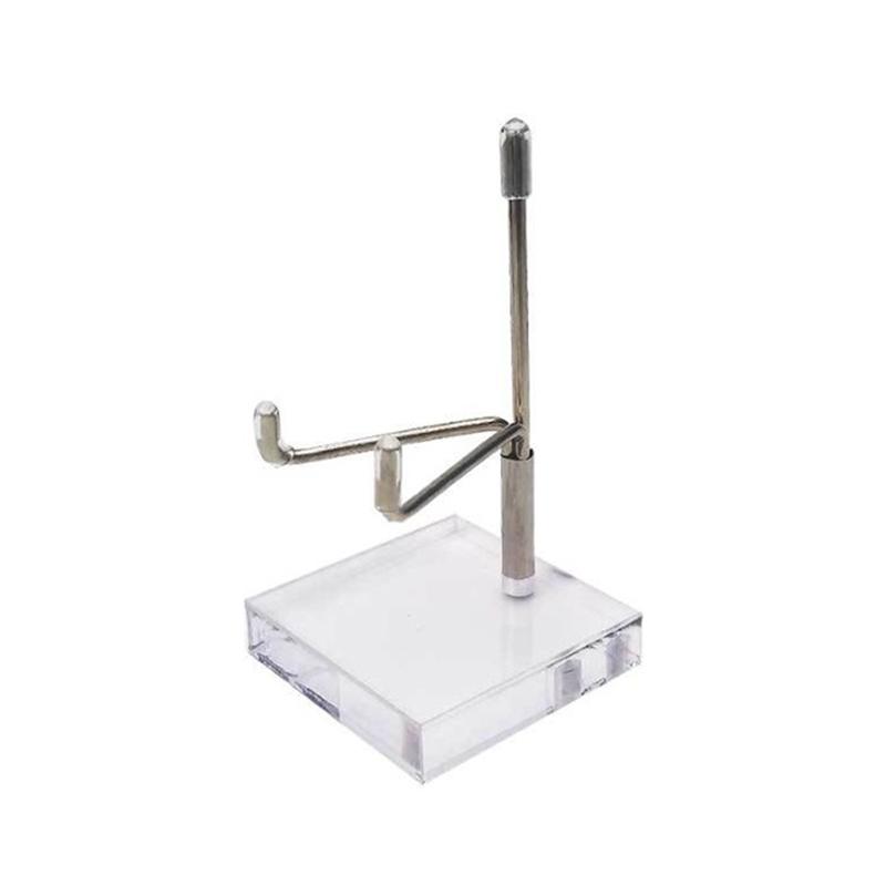 Металлическая минеральная витрина с акриловой основой для шариковой основы, каменная полка, украшение дома, ремесла