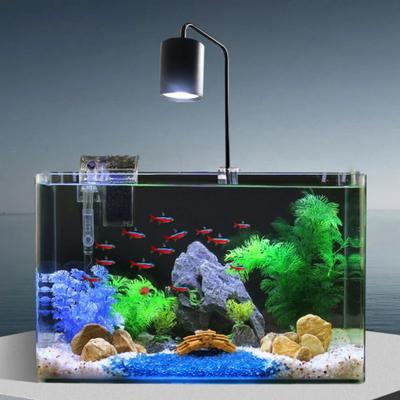 Аквариумный светильник LED Fishbowl Aqua Plant Lamp Grass Tank Lamp Clip Light Full Spectrum Lighting Plants Grow Supplies 12W/18W