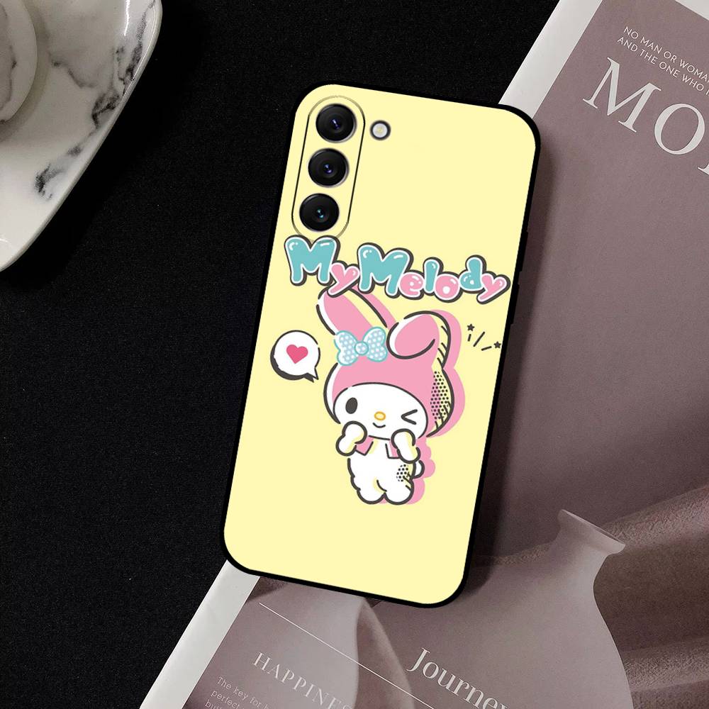 Милый Мультяшный Чехол-Телефон M-Melody Для Samsung Galaxy S21 S22 S23 S24ULTRA S25ULTRA FE Ultra Plus5G A52S S26 Мягкий Чехол