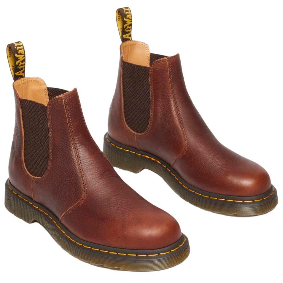 Dr. Martens 2976 Ambassador Унисекс Коричневая кожа Кешью 31987253