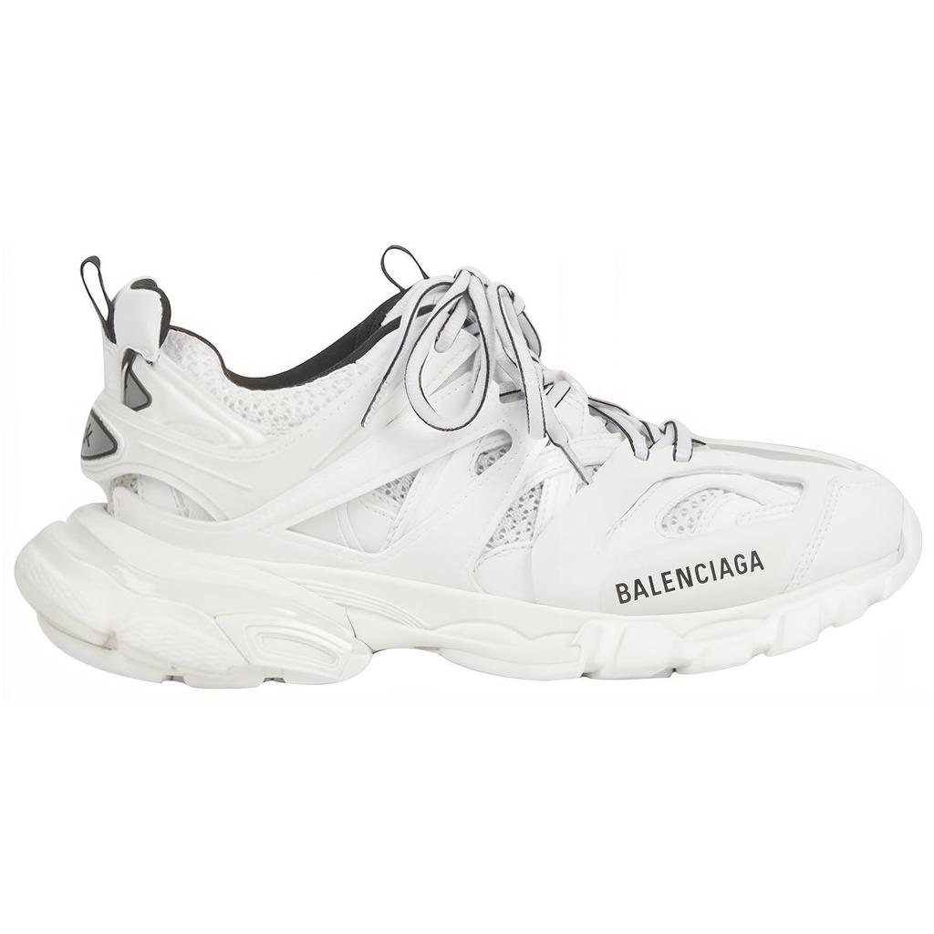 Balenciaga Трек White Black Женский 542436W3AC19010