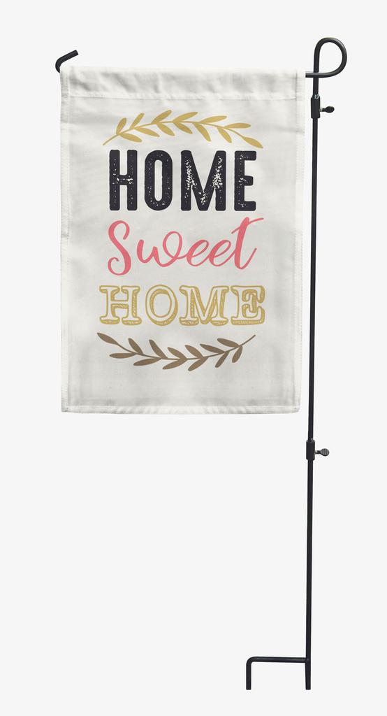 Printtoo Tan Home Sweet Home Garden Летний кемпинг Флаг для кемпинга Двусторонний