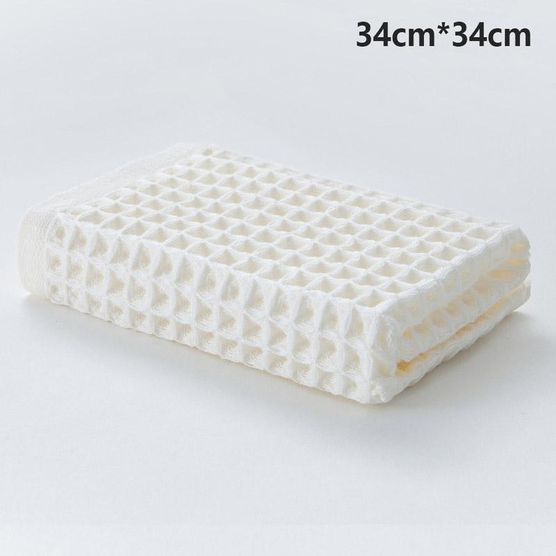Cotton Waffle Square Towel 40 Strand Waffle Square Towel Towel Bath Towel Plain Square Towel