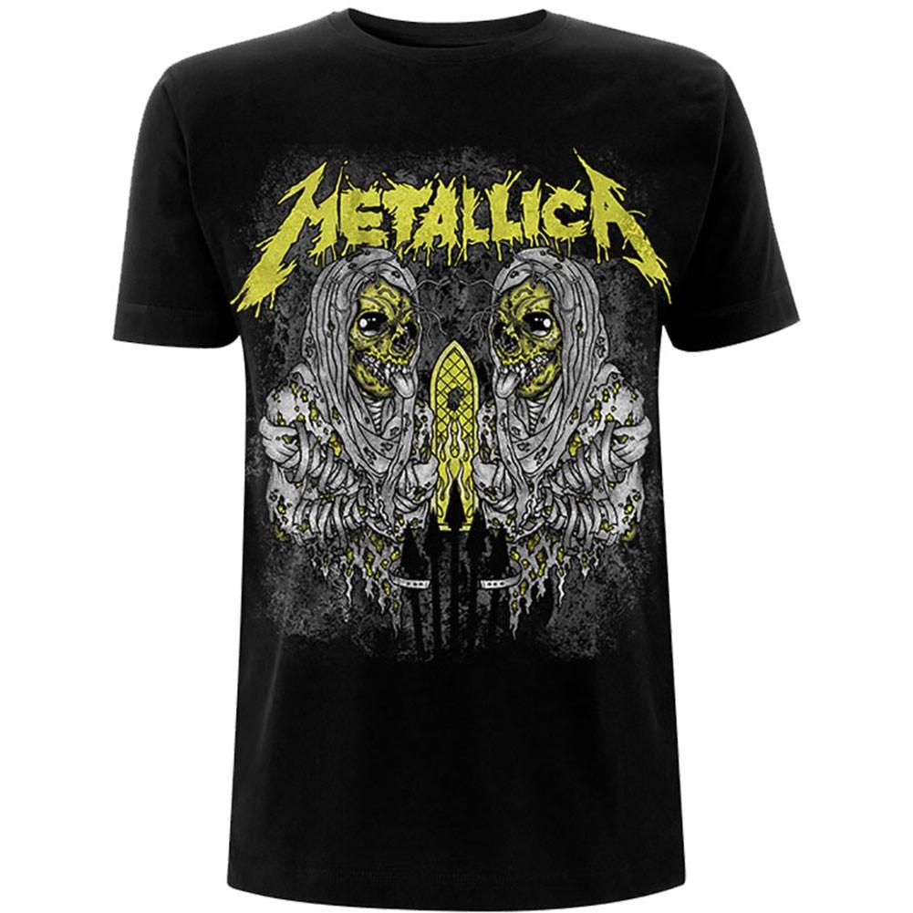 Bring Me The Horizon - Globe Yellow - White t-shirt