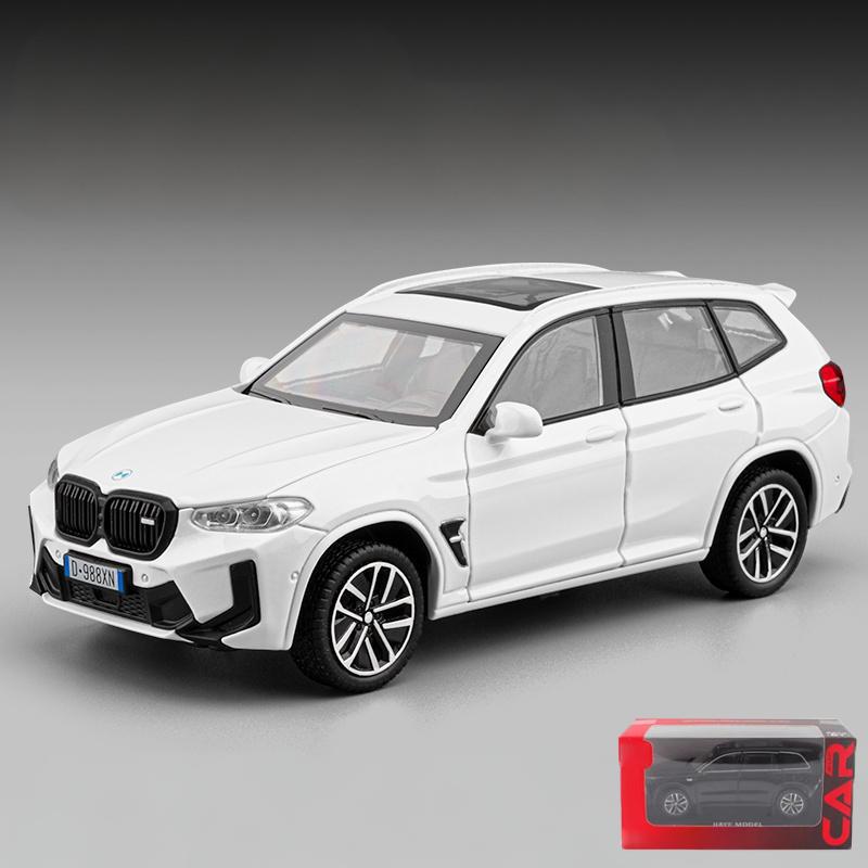 1:32 BMW X3M X3 IM Внедорожник Металлический Литой Модель Автомобиля Звук и Свет Детская Игрушечная Машинка Высокая Симуляция Украшение Праздничный Подарок