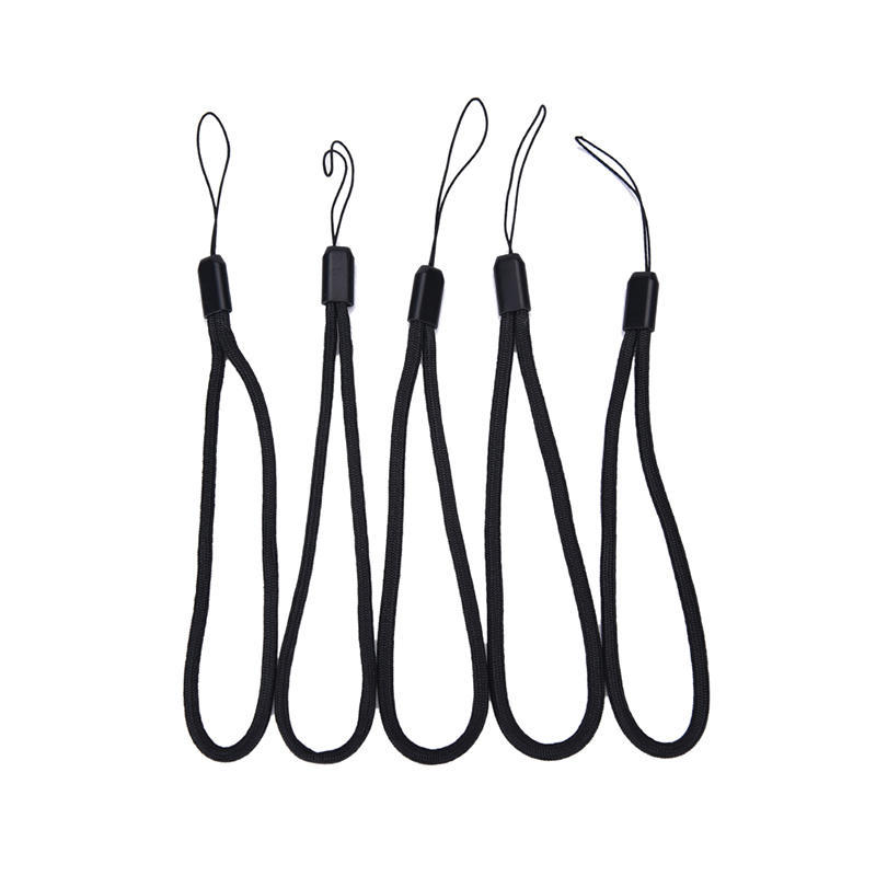 5X черный нейлоновый ремешок на запястье для камеры сотового телефона Ipod Usb Mp3 Mp4