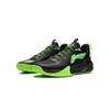 Li Ning Kids Wind Shadow 2.0 Simple Fashion Versatile Classic Basketball Shoes Kids Basketball Shoes Black Fluorescent-Green YKBV032-11