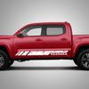 Дверь автомобиля, боковая юбка, полосатые наклейки для Toyota Tacoma Pickup, графический виниловый декор, наклейки на заказ, автомобильный экстерьер