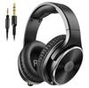Wired Headphones, Over Ear Headphones with Noise Isolation Dual Jack Professional Studio Monitor & Mixing Recording Headphones for Guitar Keyboard PC