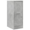 VidaXL Armoire d'apothicaire gris béton 30x41x77,5cm bois d'ingénierie, coffre d'apothicaire, meuble d'apothicaire, coffre à 855154