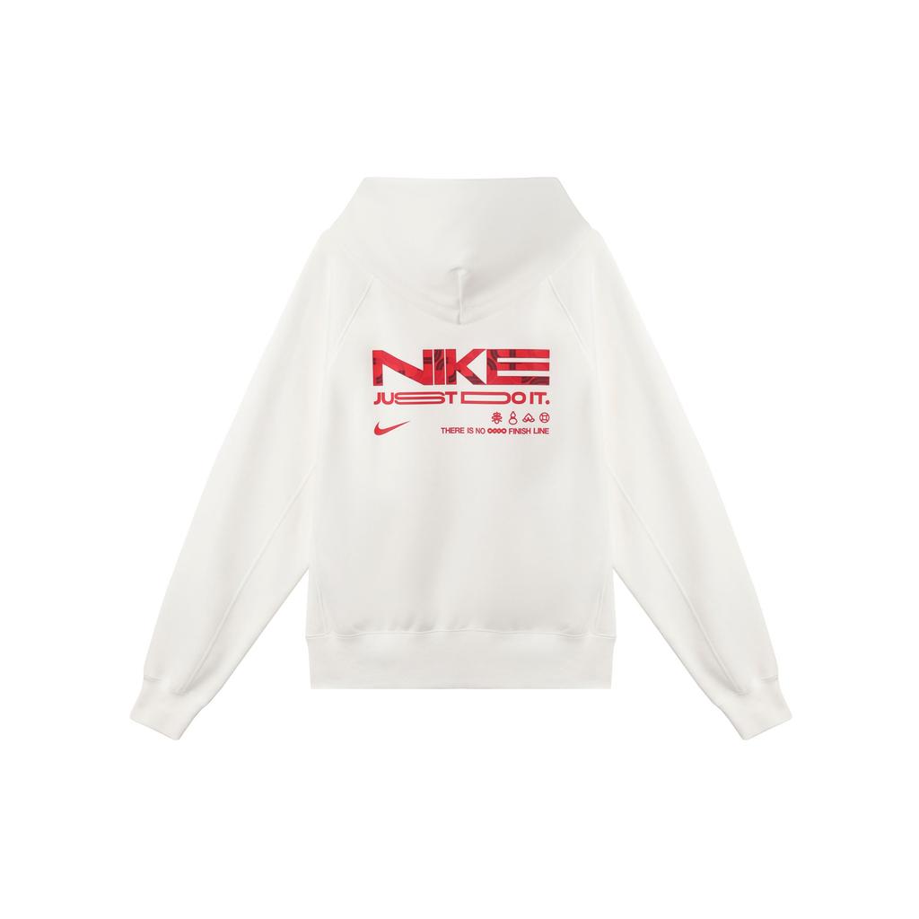 Nike Спортивная одежда FW25 Год Змеи Лимитированная серия Удобная Модная Мягкая Повседневная Толстовка Мужская толстовка Белая HV8206133