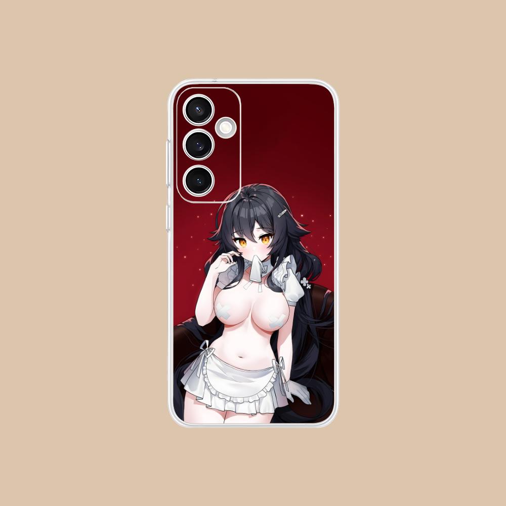 Чехол для мобильного телефона Azur Lane Azuma для Samsung Galaxy S25 S24 S23 S22 S21Plus FE Ultra Clear Colour Защитный смартфон Роскошный