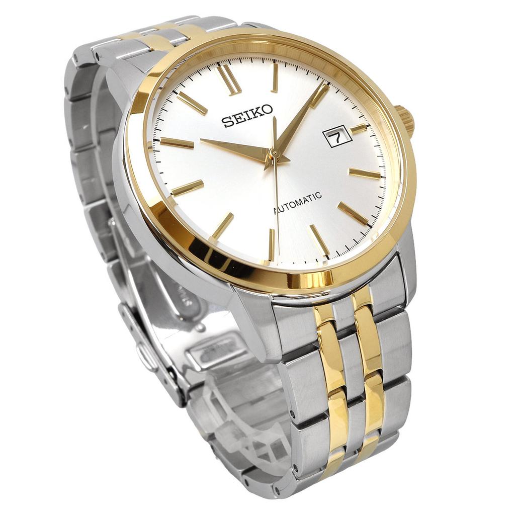 Мужские часы SEIKO Essentials Automatic Серебристый x SRPH92K1, Золотой
