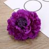 Elegant Flower Hairpin Bohemian Style Duck Billed Clip Hot Sale Peony Head Flower  Lady