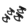 4pcs Truck Bed Tie Down Hook Inner Bed Tie Downs Anchor Replacement for Ford Styleside Model