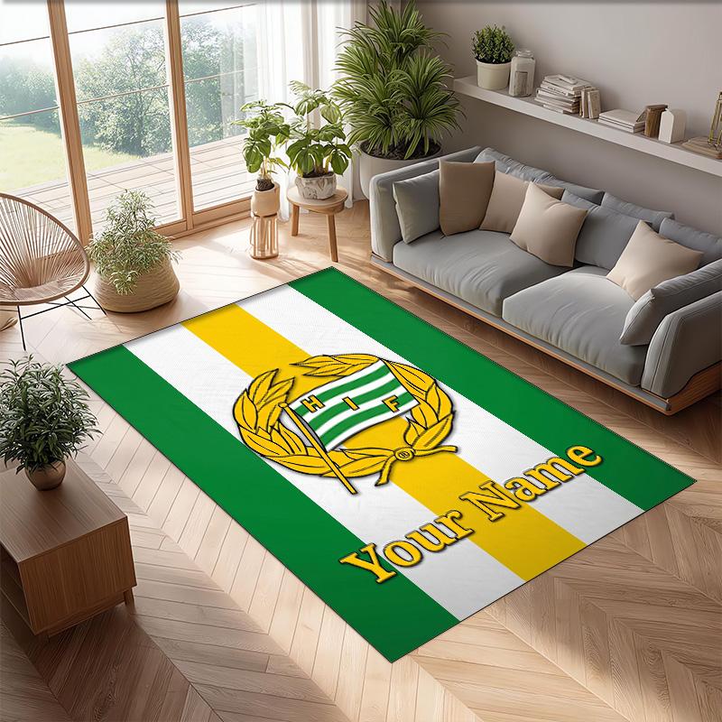 Hammarby Printed Crystal Velvet Rug Non‑Slip Crystal Velvet Carpet For Sofa Bedroom Indoor Home Decoration